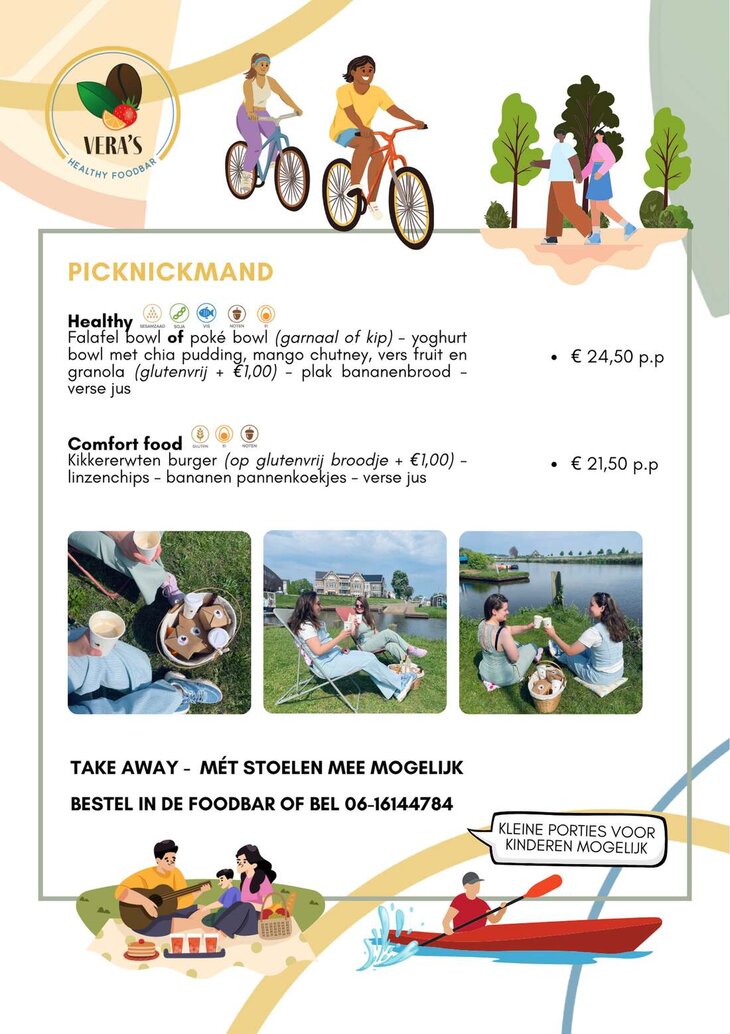 Algemeen Ontbijtbox picknickmand 111781265031